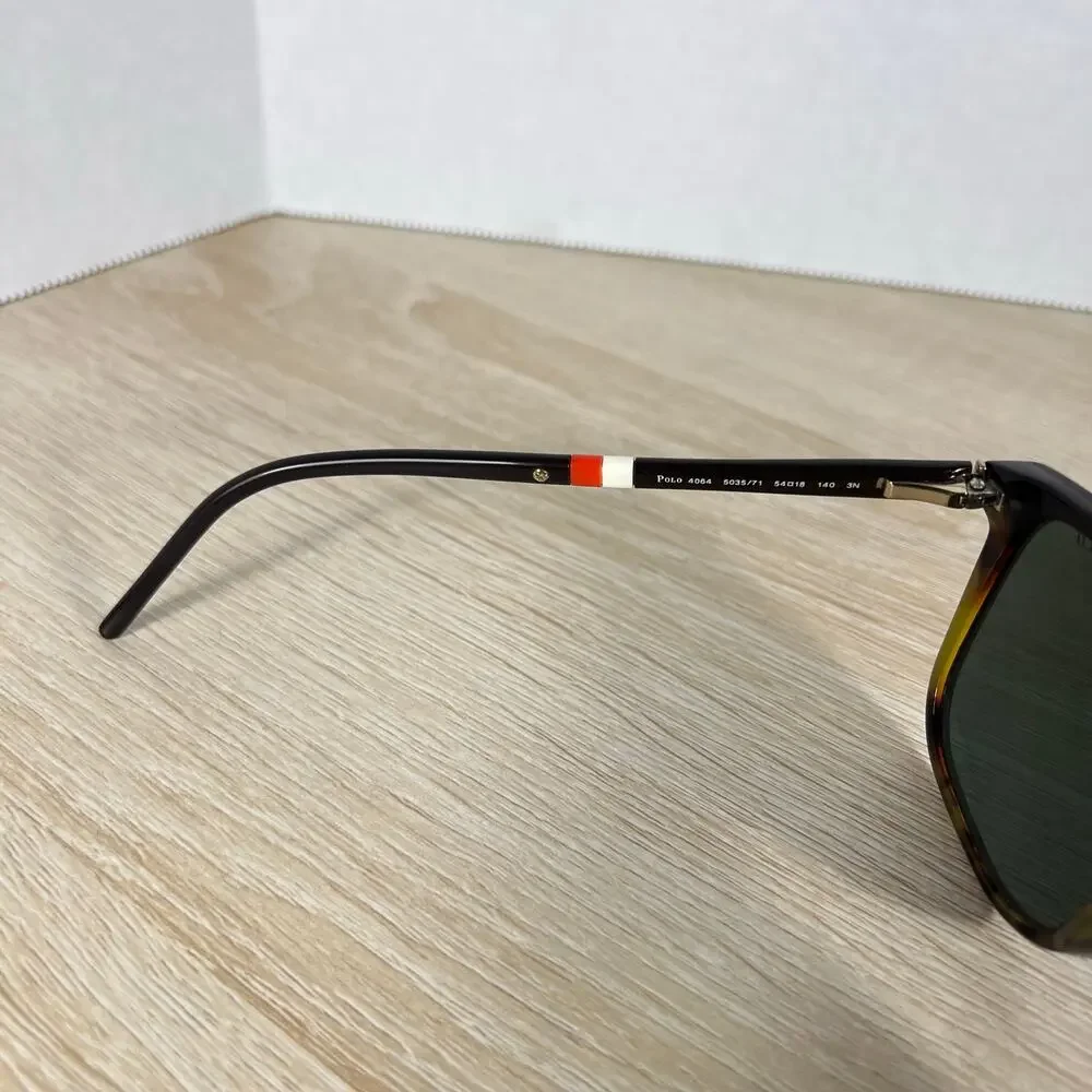 Ralph Lauren Polo 4064 5035/71 Sunglasses Square Brown 54-18-140 Italy